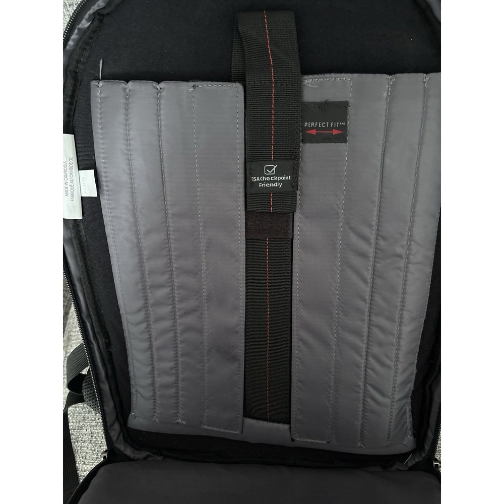 Samsonite Campus Business Laptop Backpack System Secures Laptops 13" To 15.6" - Picture 6 of 8